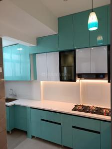 Kitchen Image of 1200 Sq.ft 2 BHK Apartment / Flat for rent in Mahagun Mantra I, Noida Extension Greater Noida for Rs. 25000