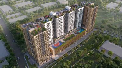 Image of 570 Sq.ft 2 BHK Apartment / Flat for sale in Godrej Seven, Joka, Kolkata for Rs. 5000000