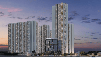Image of 1190 Sq.ft 2 BHK Apartment / Flat for sale in Casagrand Mercury , Perambur, Chennai for Rs. 11900000