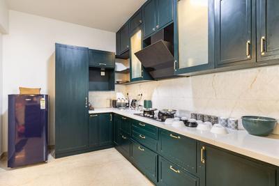 Kitchen Image of 1560 Sq.ft 3 BHK Apartment / Flat for rent in Narayan Residency, Sherpura Bharuch for Rs. 17000