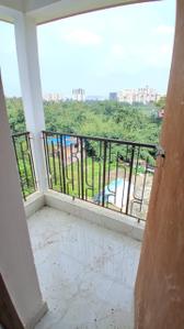 Balcony Image of 1064 Sq.ft 2 BHK Apartment / Flat for sale in Chinar Park Kolkata for Rs. 5800000