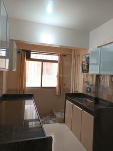 Kitchen Image of 715 Sq.ft 1 BHK Apartment / Flat for rent in Ceratec Pavilion, Kiwale Pune for Rs. 19000