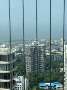 Balcony Image of 650 Sq.ft 2 BHK Apartment / Flat for rent in Worli Mumbai for Rs. 85000