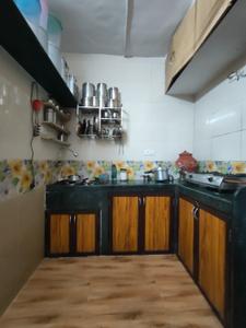 Kitchen Image of 600 Sq.ft 1 BHK Apartment / Flat for sale in Kalwa Thane for Rs. 4200000