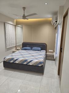 Bedroom Image of 1700 Sq.ft 3 BHK Apartment / Flat for rent in Ashapura Samanvay Scintilla, Bopal Ahmedabad for Rs. 45000