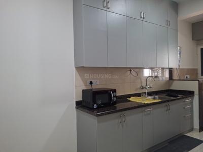 Kitchen Image of 1645 Sq.ft 3 BHK Apartment / Flat for rent in L And T Raintree Boulevard, Sahakara Nagar Bengaluru for Rs. 74500