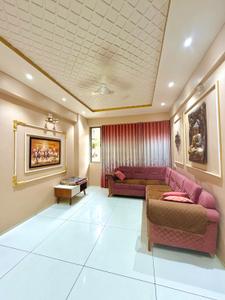 Living Room Image of 1258 Sq.ft 2 BHK Apartment / Flat for sale in Neelkanth Pushkar Residency, Hanspura Ahmedabad for Rs. 5300000
