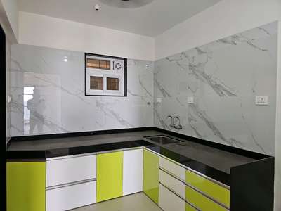 Kitchen Image of 1900 Sq.ft 3 BHK Apartment / Flat for rent in Guruvista Phase II, Kharadi Pune for Rs. 40000