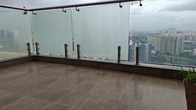Balcony Image of 1566 Sq.ft 3 BHK Apartment / Flat for rent in Pharande Puneville Phase I, Punawale Pune for Rs. 35000