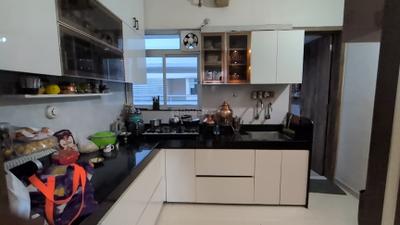 Kitchen Image of 1300 Sq.ft 2 BHK Apartment / Flat for sale in Bhandari 7 Plumeria Drive, Punawale Pune for Rs. 11200000