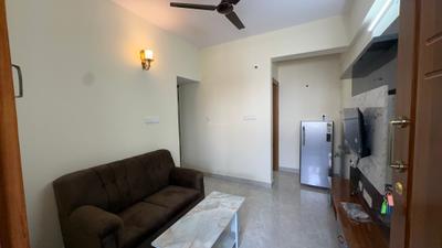 Living Room Image of 500 Sq.ft 1 BHK Apartment / Flat for rent in BTM Layout 2nd Stage Bengaluru for Rs. 26995