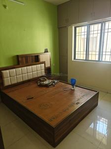Bedroom Image of 950 Sq.ft 2 BHK Villa for rent in Siddhivinayak Shubhashree Woods, Pimple Saudagar Pune for Rs. 35000