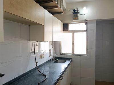 Kitchen Image of 525 Sq.ft 1 BHK Apartment / Flat for rent in Nyati Shubharambh Complex, Thane West Thane for Rs. 24500