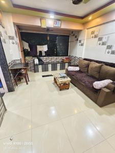 Living Room Image of 550 Sq.ft 1 BHK Apartment / Flat for rent in Kalwa Thane for Rs. 25000