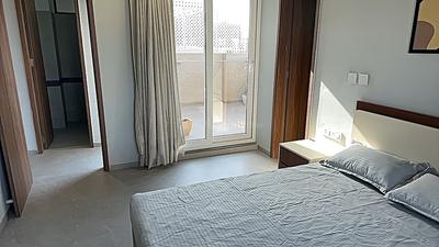 Bedroom Image of 2000 Sq.ft 3 BHK Penthouse for sale in Vishwanath Sarathya West, Shela Ahmedabad for Rs. 18500000