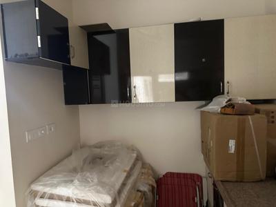 Kitchen Image of 1080 Sq.ft 2 BHK Apartment / Flat for rent in Adani The Meadows, Shantigram Ahmedabad for Rs. 35000