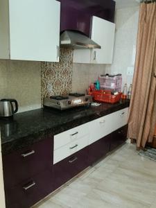 Kitchen Image of 800 Sq.ft 1 RK Builder Floor for rent in Sector 46 Gurgaon for Rs. 25000