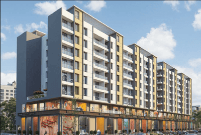 Image of 1315 Sq.ft 3 BHK Apartment / Flat for sale in Belmont Skydale, Lohegaon, Pune for Rs. 10000000