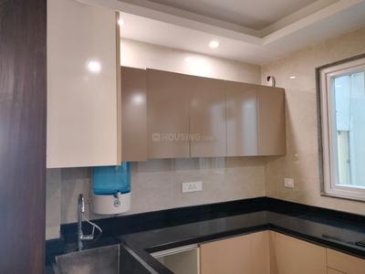 Kitchen Image of 1800 Sq.ft 3 BHK Builder Floor for rent in Anand Niketan New Delhi for Rs. 250000