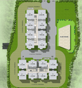 Image of 1930 Sq.ft 3 BHK Apartment / Flat for sale in Vertex 33 West, Nallagandla, Hyderabad for Rs. 16403070