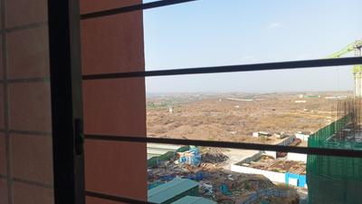 Living Room Image of 400 Sq.ft 1 BHK Apartment / Flat for rent in APAK Ajinkya Towers, Charholi Budruk Pune for Rs. 11000