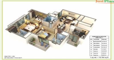 Image of 1970 Sq.ft 4 BHK Apartment / Flat for sale in Ansal Estella, Sector 103, Gurgaon for Rs. 15000000