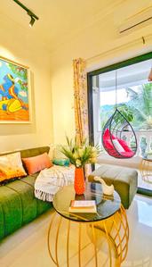 Bedroom Image of 1200 Sq.ft 2 BHK Apartment / Flat for rent in Marna Siolim Goa for Rs. 70000