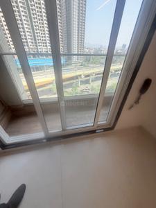 Balcony Image of 900 Sq.ft 2 BHK Apartment / Flat for rent in Ashar Axis, Thane West Thane for Rs. 43000