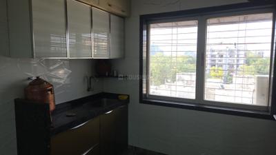 Kitchen Image of 750 Sq.ft 1.5 BHK Apartment / Flat for rent in Bhagnari CHS, Sion Mumbai for Rs. 55000