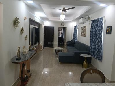 Hall Image of 1600 Sq.ft 2 BHK Apartment / Flat for rent in Medavakkam Chennai for Rs. 45000
