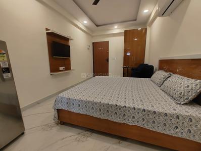 Bedroom Image of 900 Sq.ft 1 RK Apartment / Flat for rent in Jagatpura Jaipur for Rs. 15500