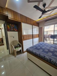 Bedroom Image of 1500 Sq.ft 2 BHK Apartment / Flat for sale in Sarjan Setu Altezza, Tragad Ahmedabad for Rs. 7000000