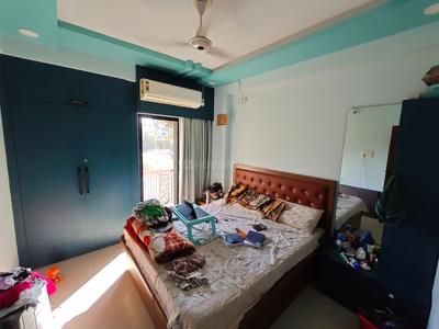 Bedroom Image of 790 Sq.ft 2 BHK Apartment / Flat for rent in Sahajanand Galaxy, Bavla Ahmedabad for Rs. 20000