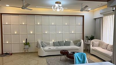Living Room Image of 1100 Sq.ft 3 BHK Apartment / Flat for sale in Radhe Infinity, Kudasan Gandhinagar for Rs. 16300000