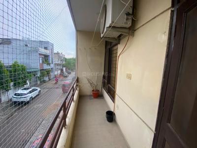 Balcony Image of 1100 Sq.ft 3 BHK Builder Floor for rent in Nirman Nagar Jaipur for Rs. 25000