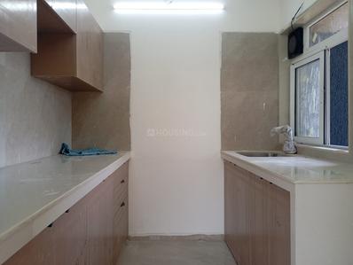 Kitchen Image of 620 Sq.ft 1 BHK Apartment / Flat for rent in Concrete Sai Swayam, Chembur Mumbai for Rs. 65000