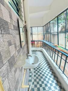 Balcony Image of 750 Sq.ft 1 BHK Apartment / Flat for rent in Victoria Layout Bengaluru for Rs. 32000