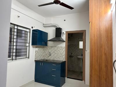 Kitchen Image of 350 Sq.ft 1 RK Builder Floor for rent in Whitefield Bengaluru for Rs. 10500