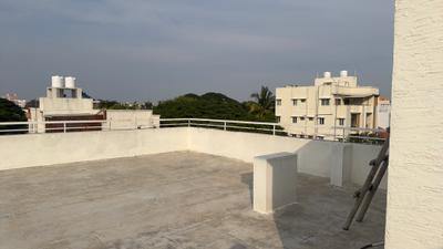 Terrace Image of 1350 Sq.ft 3 BHK Apartment / Flat for rent in Cooke Town Bengaluru for Rs. 80000