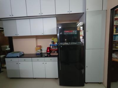 Kitchen Image of 2025 Sq.ft 3 BHK Apartment / Flat for sale in Trilokesh Gulmohar Heights, Prahlad Nagar Ahmedabad for Rs. 20000000