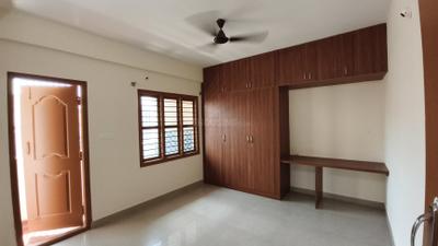 Bedroom Image of 1000 Sq.ft 2 BHK Builder Floor for rent in Mahadevapura Bengaluru for Rs. 43000