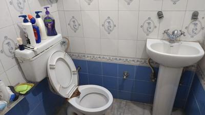 Bathroom Image of 458 Sq.ft 1.5 BHK Builder Floor for rent in Ganesh Nagar Bathinda for Rs. 8500