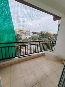 Balcony Image of 1535 Sq.ft 3 BHK Apartment / Flat for rent in Keerthi Royal Palms Phase I , Electronic City Bengaluru for Rs. 36000