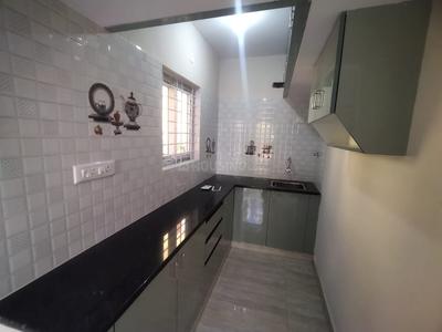 Kitchen Image of 990 Sq.ft 1 BHK Apartment / Flat for rent in Devarachikkana Halli Bengaluru for Rs. 15000