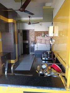 Kitchen Image of 1575 Sq.ft 3 BHK Apartment / Flat for sale in Galaxy Milleniore Galaxy Enclave, Pal Gam Surat for Rs. 6500000
