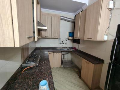 Kitchen Image of 900 Sq.ft 2 BHK Builder Floor for rent in RWA Malviya Block B1, Malviya Nagar New Delhi for Rs. 42000
