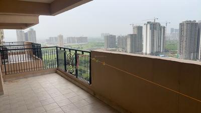 Balcony Image of 1100 Sq.ft 3 BHK Apartment / Flat for rent in Gaurs Siddhartham, Siddharth Vihar Ghaziabad for Rs. 25000
