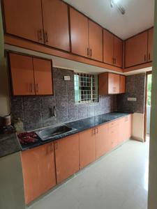 Kitchen Image of 1100 Sq.ft 2 BHK Builder Floor for rent in Horamavu Bengaluru for Rs. 25000