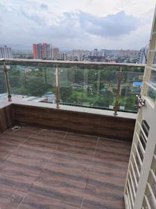Balcony Image of 1200 Sq.ft 3 BHK Apartment / Flat for rent in Runal Gateway, Ravet Pune for Rs. 45000