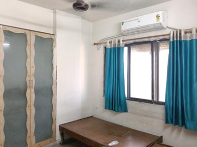 Bedroom Image of 552 Sq.ft 1 BHK Apartment / Flat for rent in Rutu Enclave, Kasarvadavali Thane for Rs. 18000